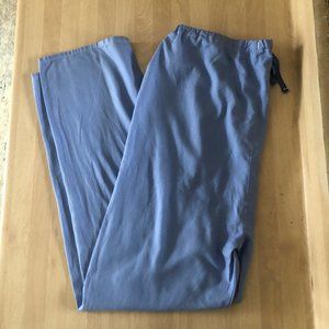 Lightweight Light Blue Scrub Pants